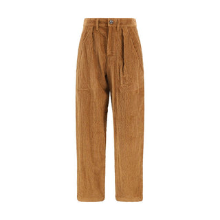 Kristina Ti Brown Cotton Casual Pants