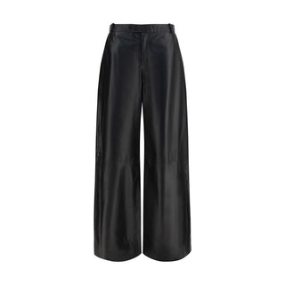 Arma Black Leather Pants