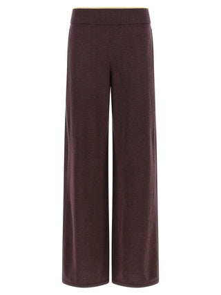 PINKO Purple Wool Casual Pants
