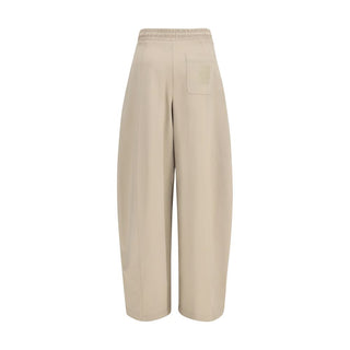 Max Mara Beige Polyamide Athletic Pants