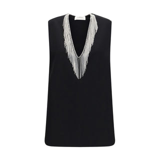 Max Mara Black Polyester Shirt