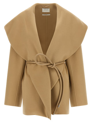 Sportmax Beige Wool Coat