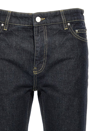 TOTEME Blue Cotton Tapered Jeans