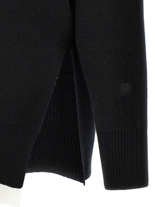 TOTEME Black Polyester Cardigan