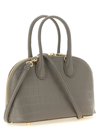 Self-Portrait Gray Cowhide Handbag