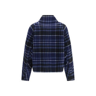 PINKO Blue Wool Oves Aries Shell Jacket