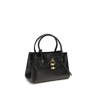 Chloé Black Calf Leather Bos Taurus Shoulder Bag