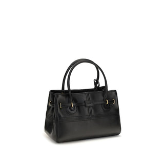Chloé Black Calf Leather Bos Taurus Shoulder Bag