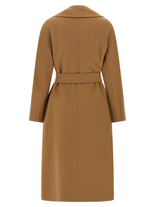 Max Mara Beige Virgin Wool Coat