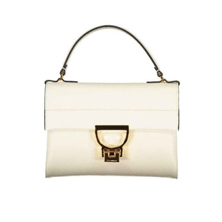 Coccinelle Bianco Leather Women's Bag