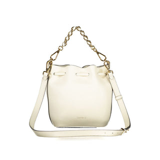 Coccinelle White Leather Handbag