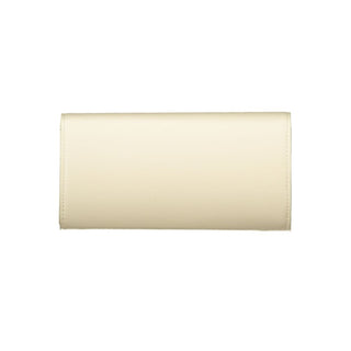 Mario Valentino Beige Polyurethane Womens Wallet