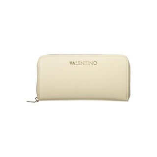 Mario Valentino Beige Polyurethane Women Wallet
