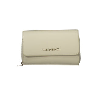 Mario Valentino Beige Polyurethane Women Wallet