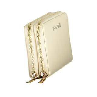 Mario Valentino Beige Polyurethane Women's Wallet