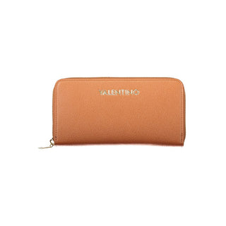Mario Valentino Brown Polyurethane Women's Wallet
