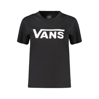 Vans Black Cotton Women's T-Shirt