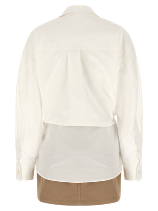 Alexander Wang White Cotton Short Dress
