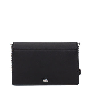 Karl Lagerfeld Black Polyethylene Crossbody Bag