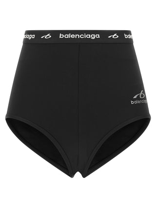 Balenciaga Black Polyamide Briefs