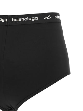 Balenciaga Black Polyamide Briefs