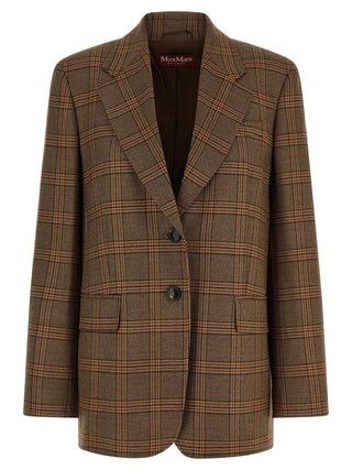 Max Mara Brown Wool Blazer