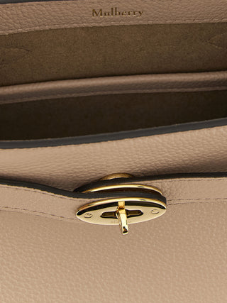 Mulberry Gray Calfskin Crossbody Bag