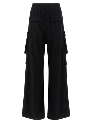 DRKSHDW Black Cotton Cargo Pants