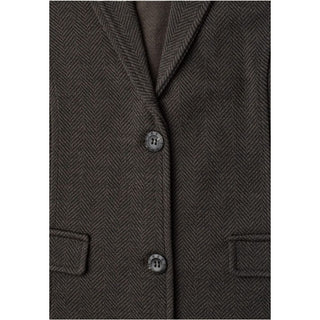 Street One Brown Polyester Blazer