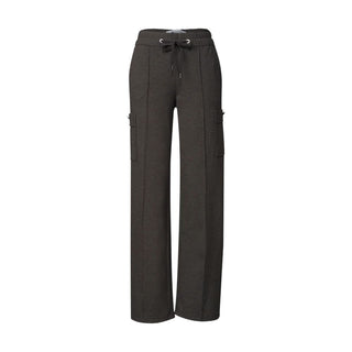 Street One Brown Polyester Cargo Pants