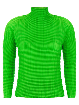 Issey Miyake Bicolor Polyester Blouse