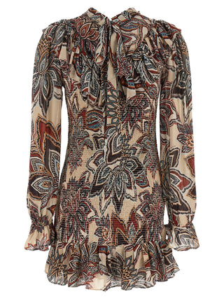 FARM RIO Multicolor Viscose Short Dress