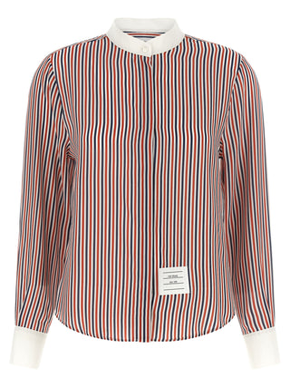 Thom Browne Multicolor Silk Blouse