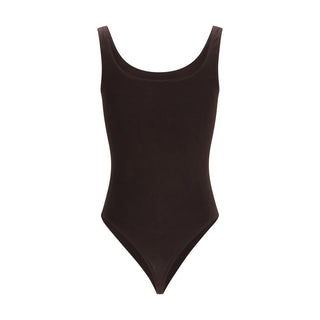 Wolford Brown Cotton Bodysuit