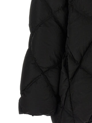 IENKI IENKI Black Nylon Full-Length Jacket