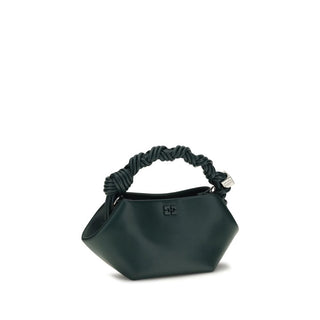 Ganni Bicolor Recycled Leather Handbag