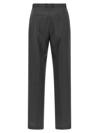 Jil Sander Gray Wool Dress Pants