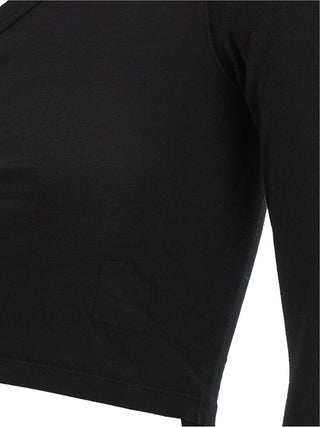 DRKSHDW Black Cotton Blouse