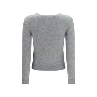 Self-Portrait Gray Cashmere Sweater