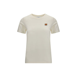 Maison Kitsuné Beige Cotton T-Shirt