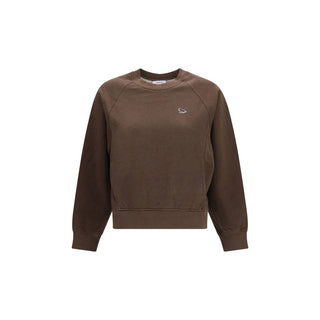 Maison Kitsuné Brown Cotton Sweatshirt