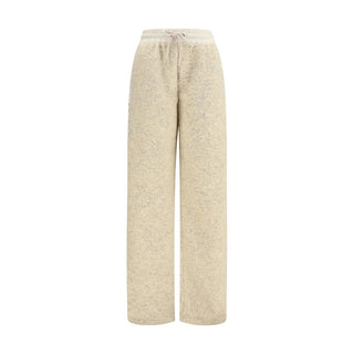 Moncler Beige Polyester Joggers (Workout Pants)