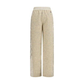 Moncler Beige Polyester Joggers (Workout Pants)