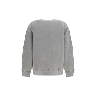 Ganni Gray Cotton Sweatshirt