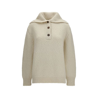 Malo Beige Cashmere Sweatshirt