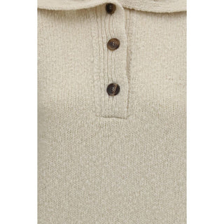 Malo Beige Cashmere Sweatshirt