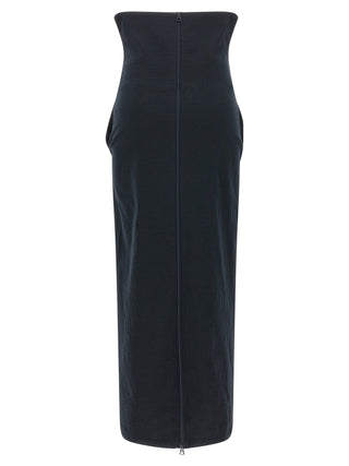 Issey Miyake Black Paper Mini Skirt