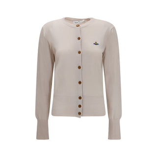 Vivienne Westwood Beige Wool Oves Aries Cardigan