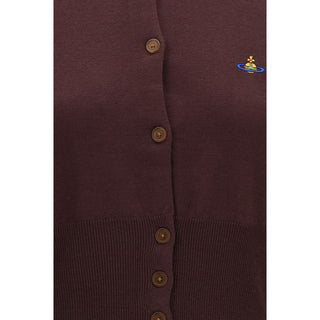Vivienne Westwood Purple Silk Cardigan