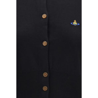 Vivienne Westwood Black Silk Cardigan